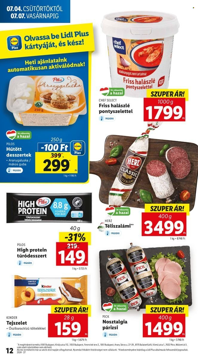 Lidl akciós újságok - 2024.07.04 - 2024.07.10. Oldal 14
