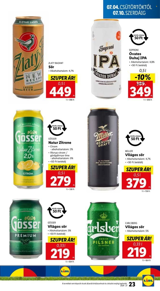 Lidl akciós újságok - 2024.07.04 - 2024.07.10. Oldal 25