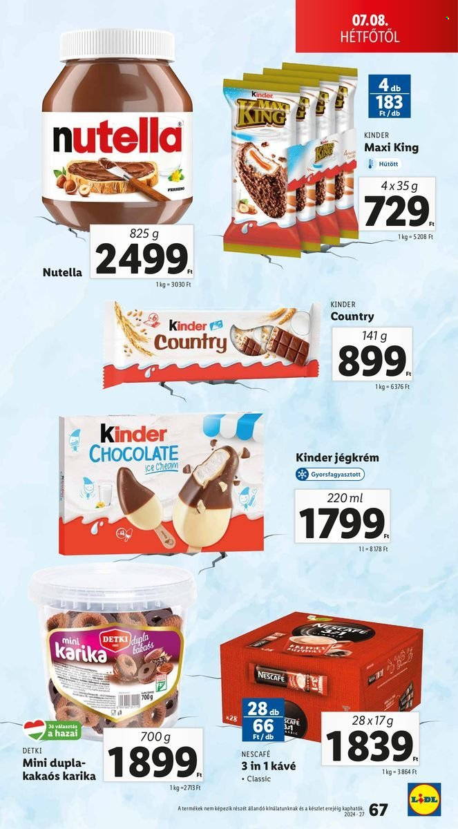 Lidl akciós újságok - 2024.07.04 - 2024.07.10. Oldal 69