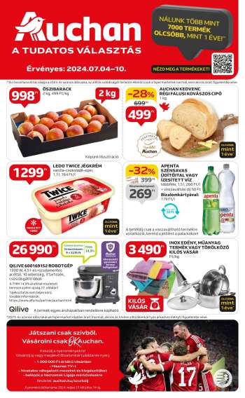 Újság Auchan - 2024.07.04 - 2024.07.10.