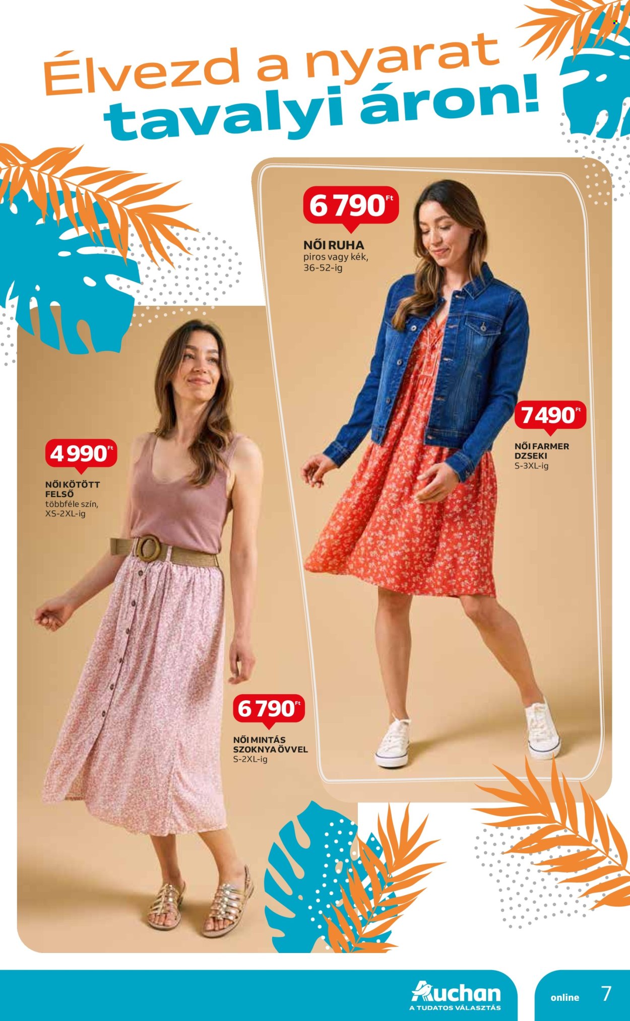 Auchan akciós újságok - 2024.07.04 - 2024.07.31. Oldal 7