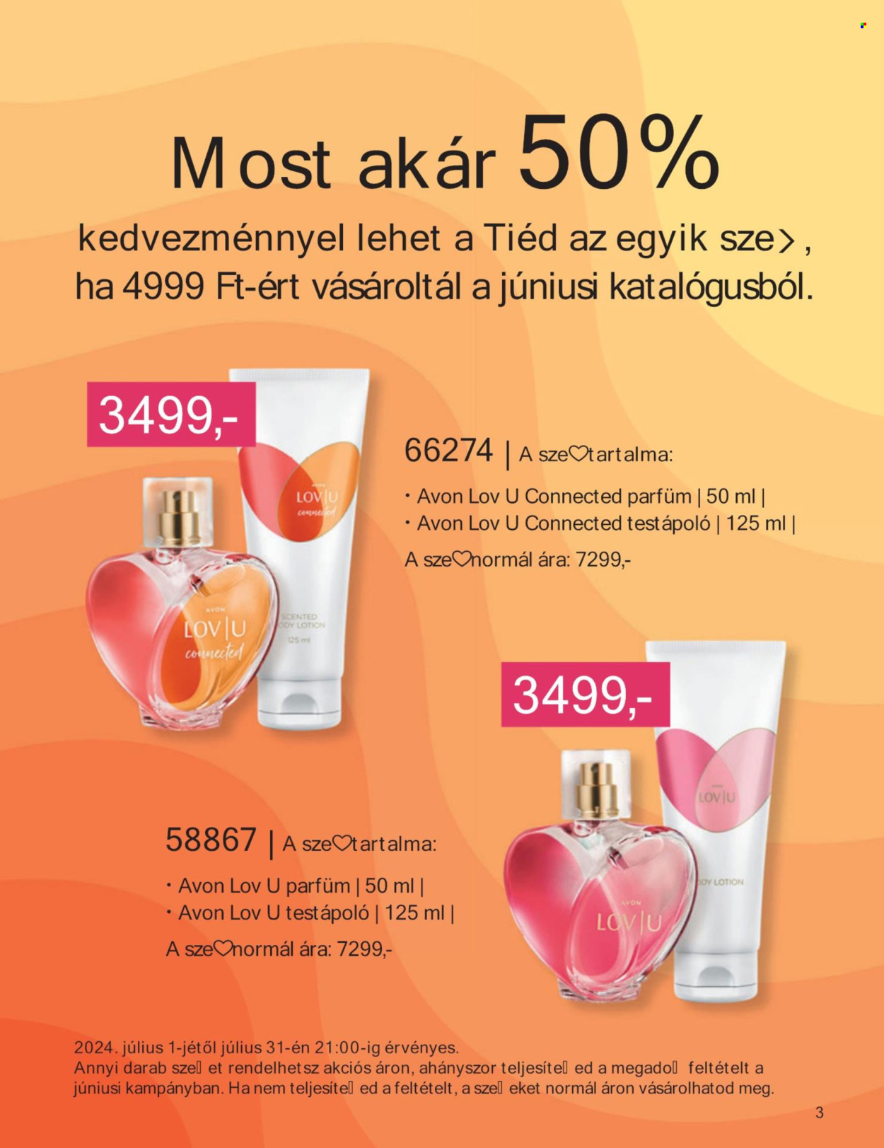 Avon akciós újságok - 2024.07.01 - 2024.07.31. Oldal 3