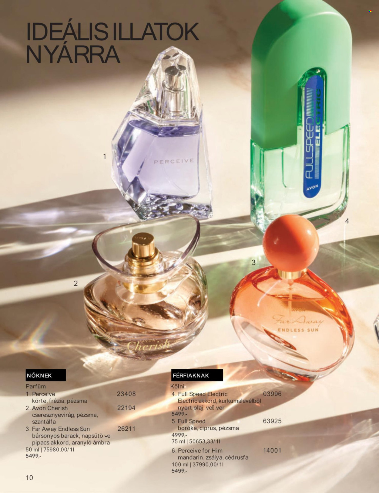Avon akciós újságok - 2024.07.01 - 2024.07.31. Oldal 10
