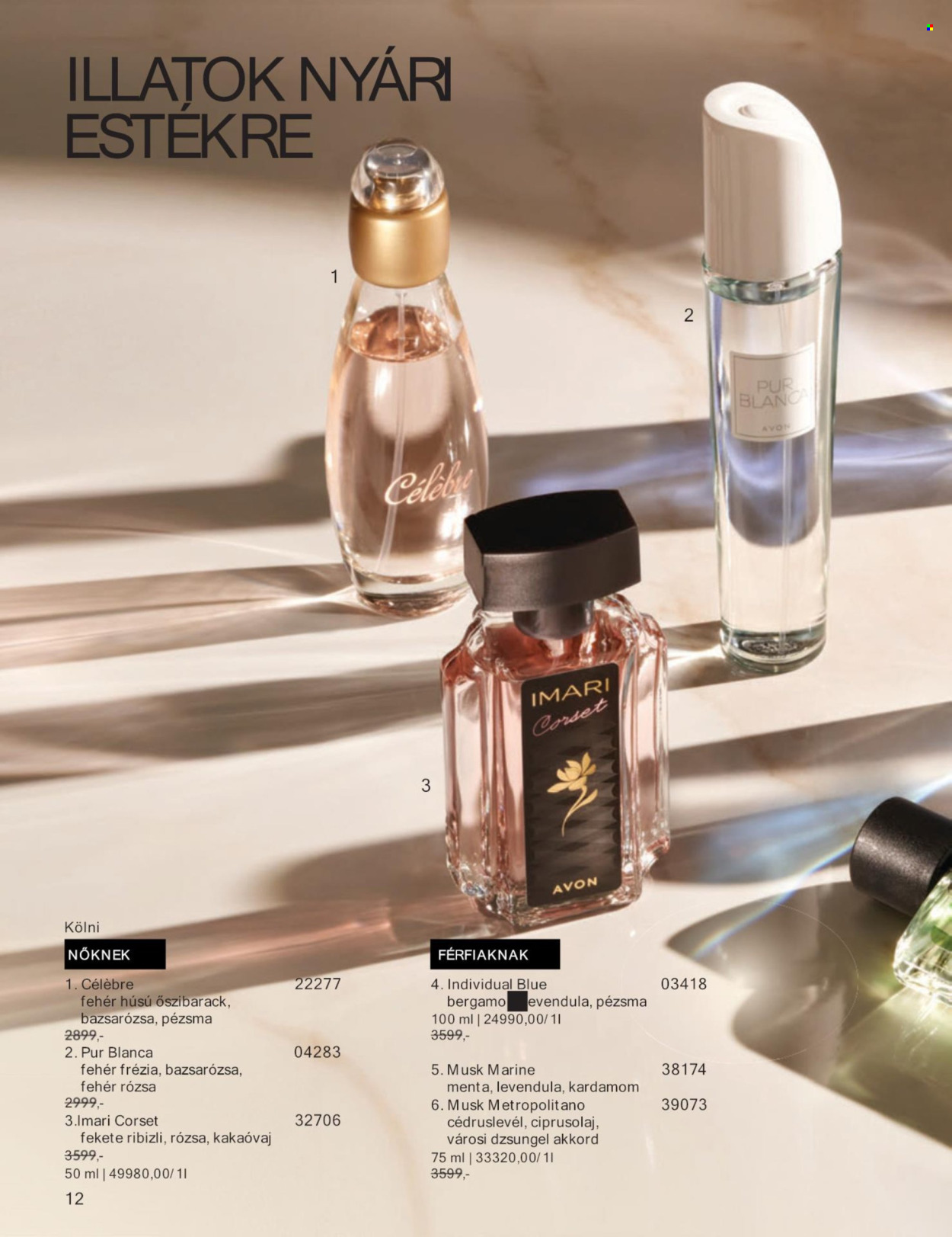 Avon akciós újságok - 2024.07.01 - 2024.07.31. Oldal 12