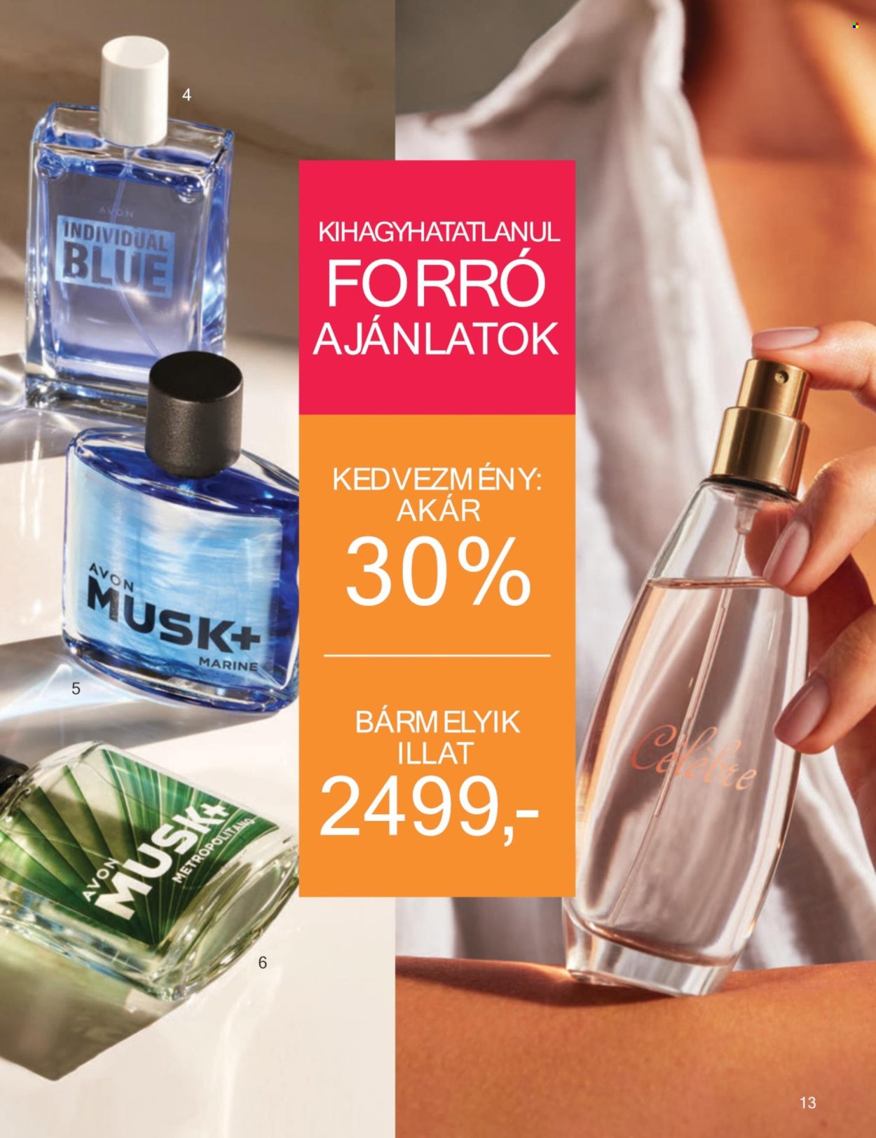 Avon akciós újságok - 2024.07.01 - 2024.07.31. Oldal 13