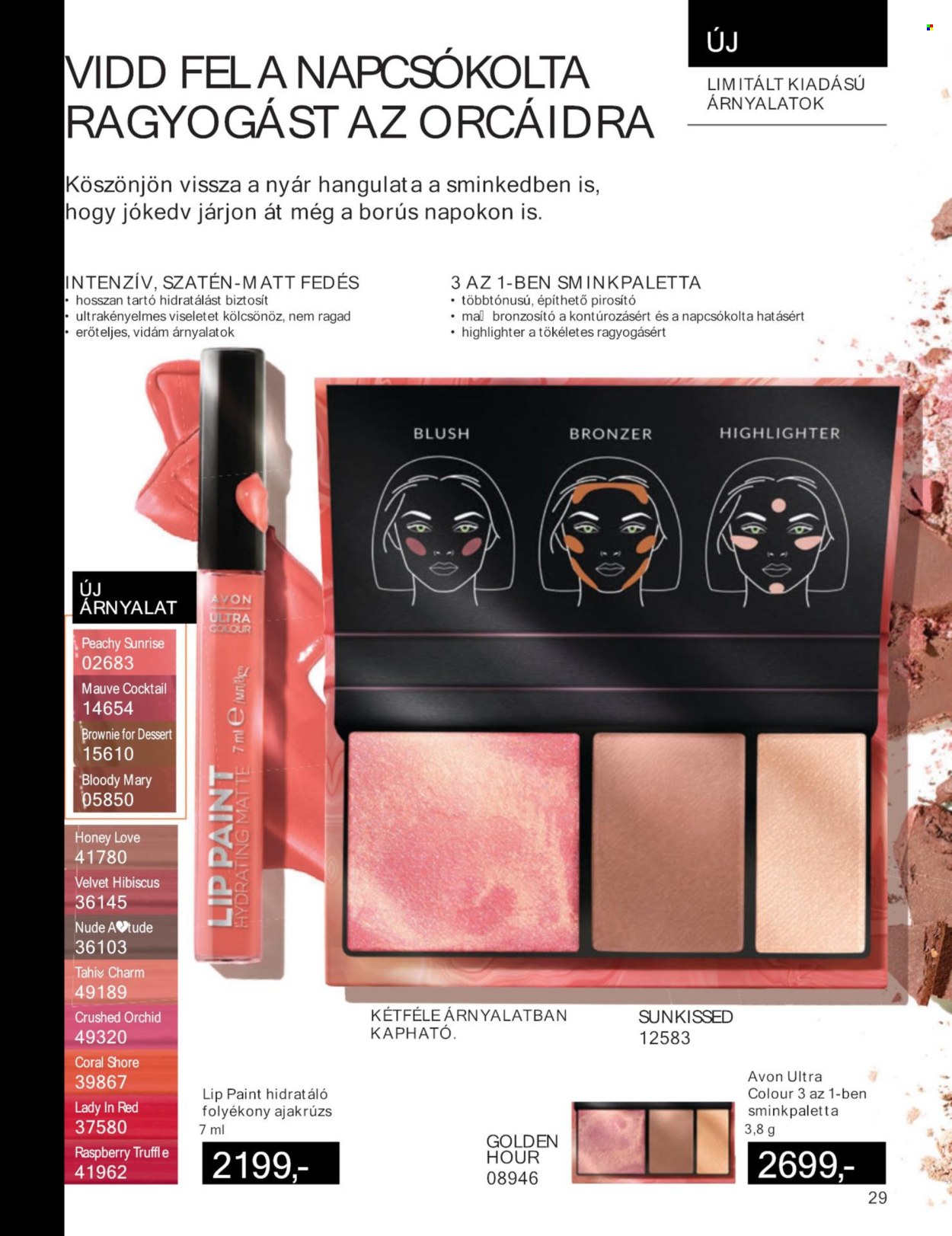 Avon akciós újságok - 2024.07.01 - 2024.07.31. Oldal 29
