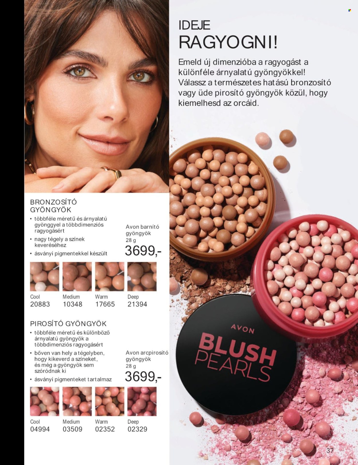Avon akciós újságok - 2024.07.01 - 2024.07.31. Oldal 37