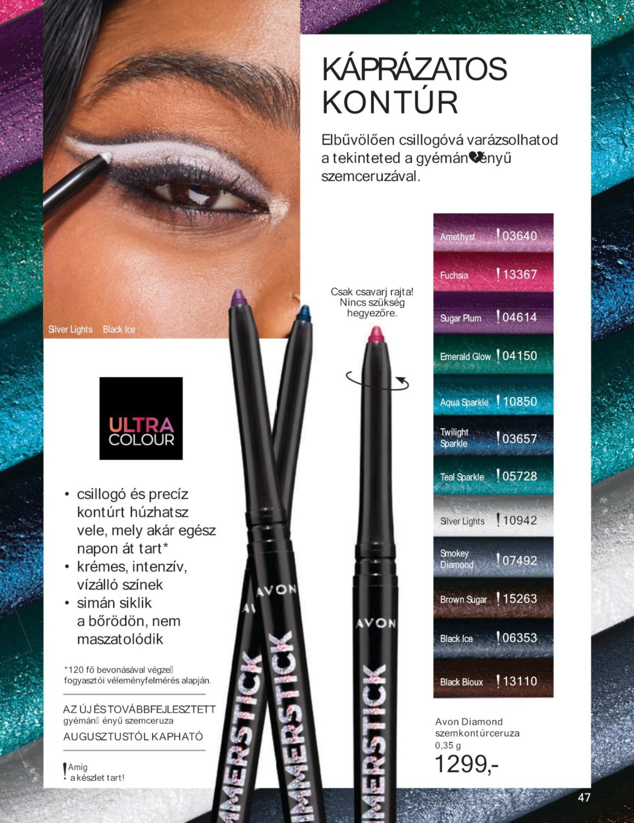 Avon akciós újságok - 2024.07.01 - 2024.07.31. Oldal 47