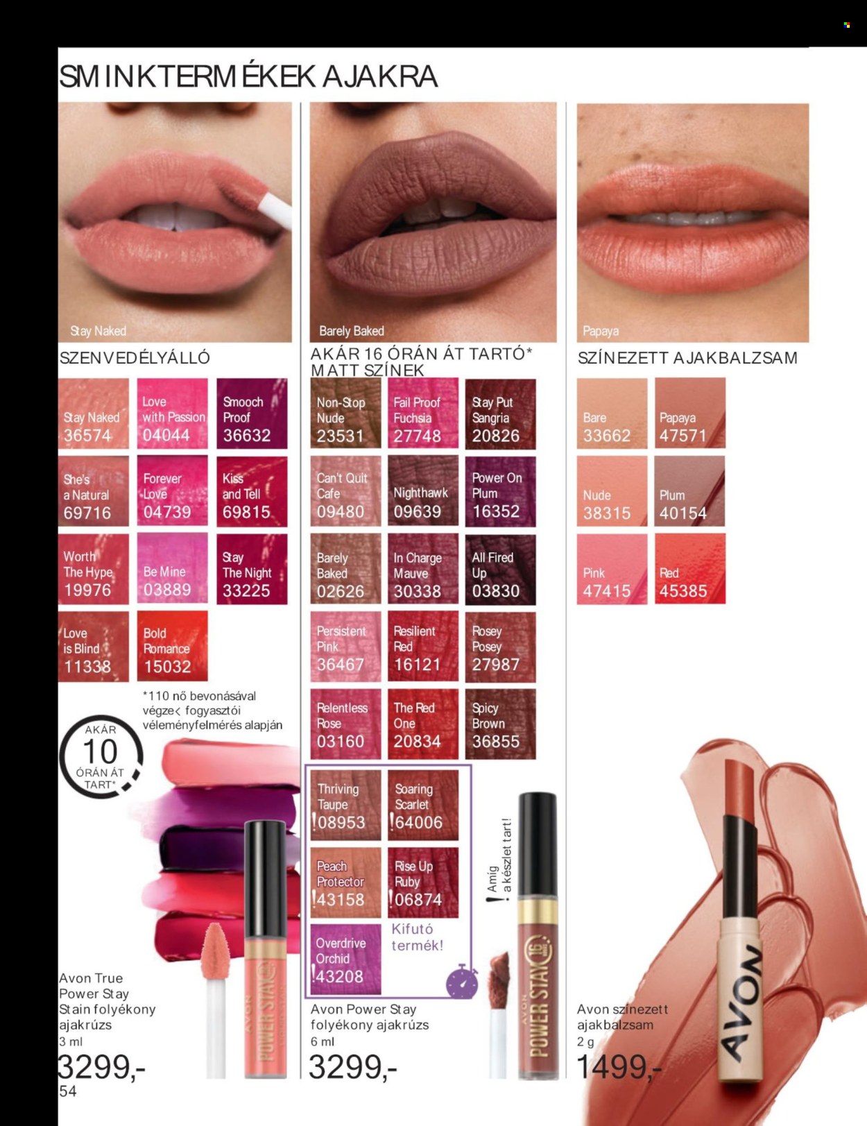 Avon akciós újságok - 2024.07.01 - 2024.07.31. Oldal 54