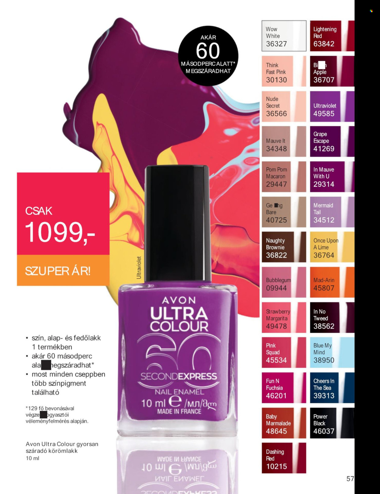 Avon akciós újságok - 2024.07.01 - 2024.07.31. Oldal 57