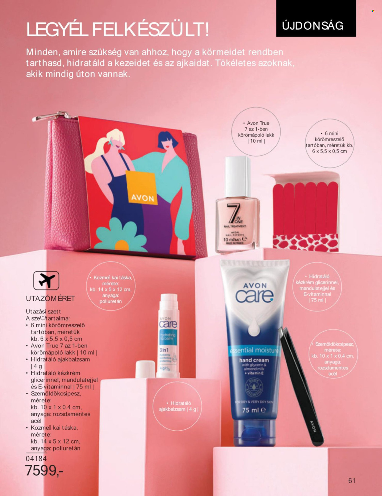 Avon akciós újságok - 2024.07.01 - 2024.07.31. Oldal 61