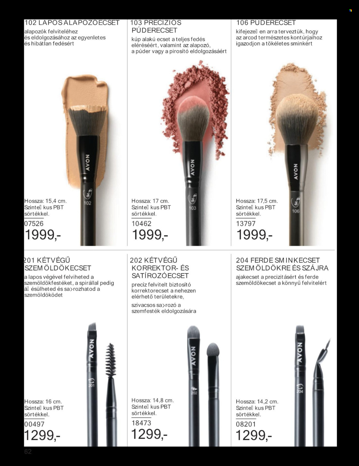 Avon akciós újságok - 2024.07.01 - 2024.07.31. Oldal 62
