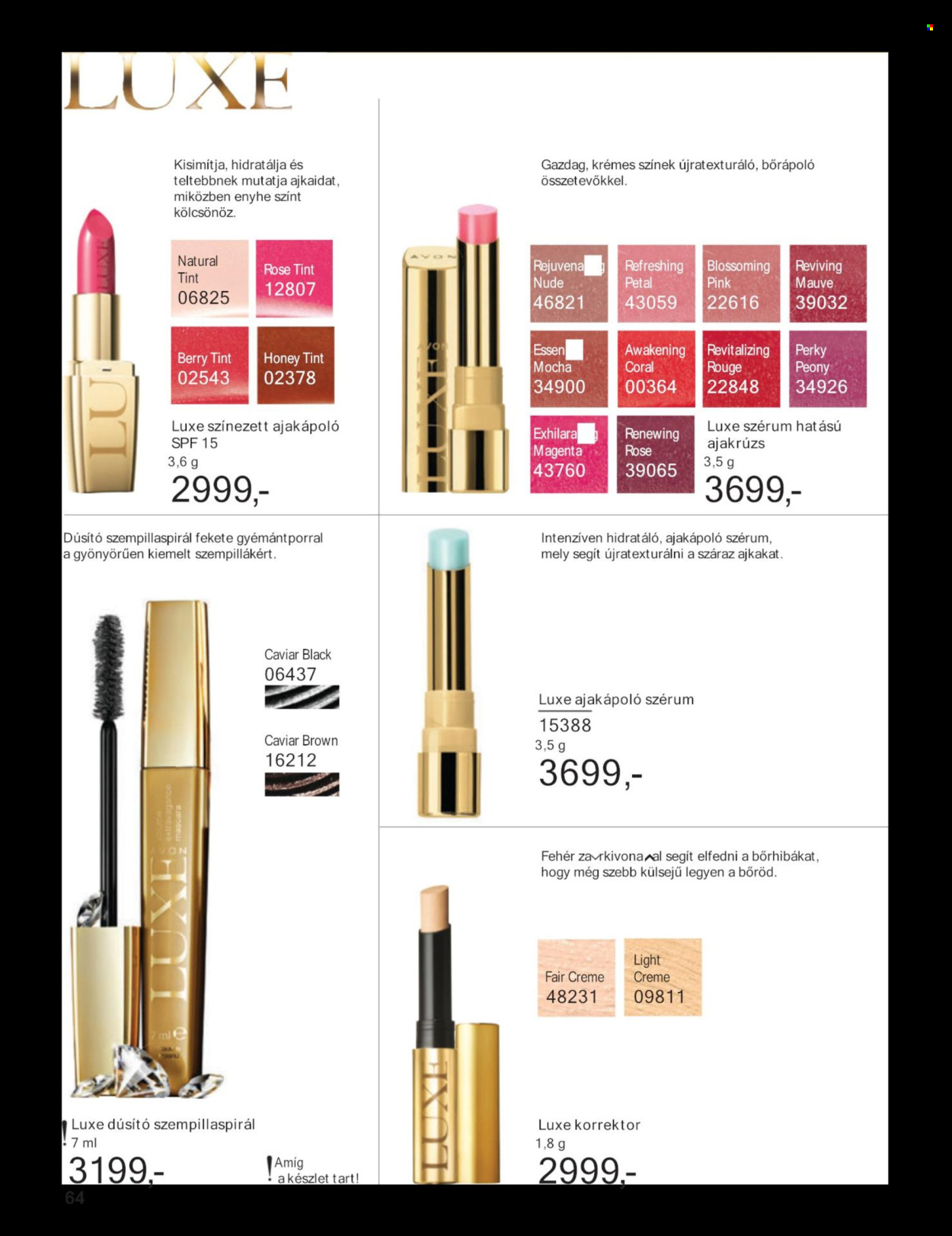 Avon akciós újságok - 2024.07.01 - 2024.07.31. Oldal 64
