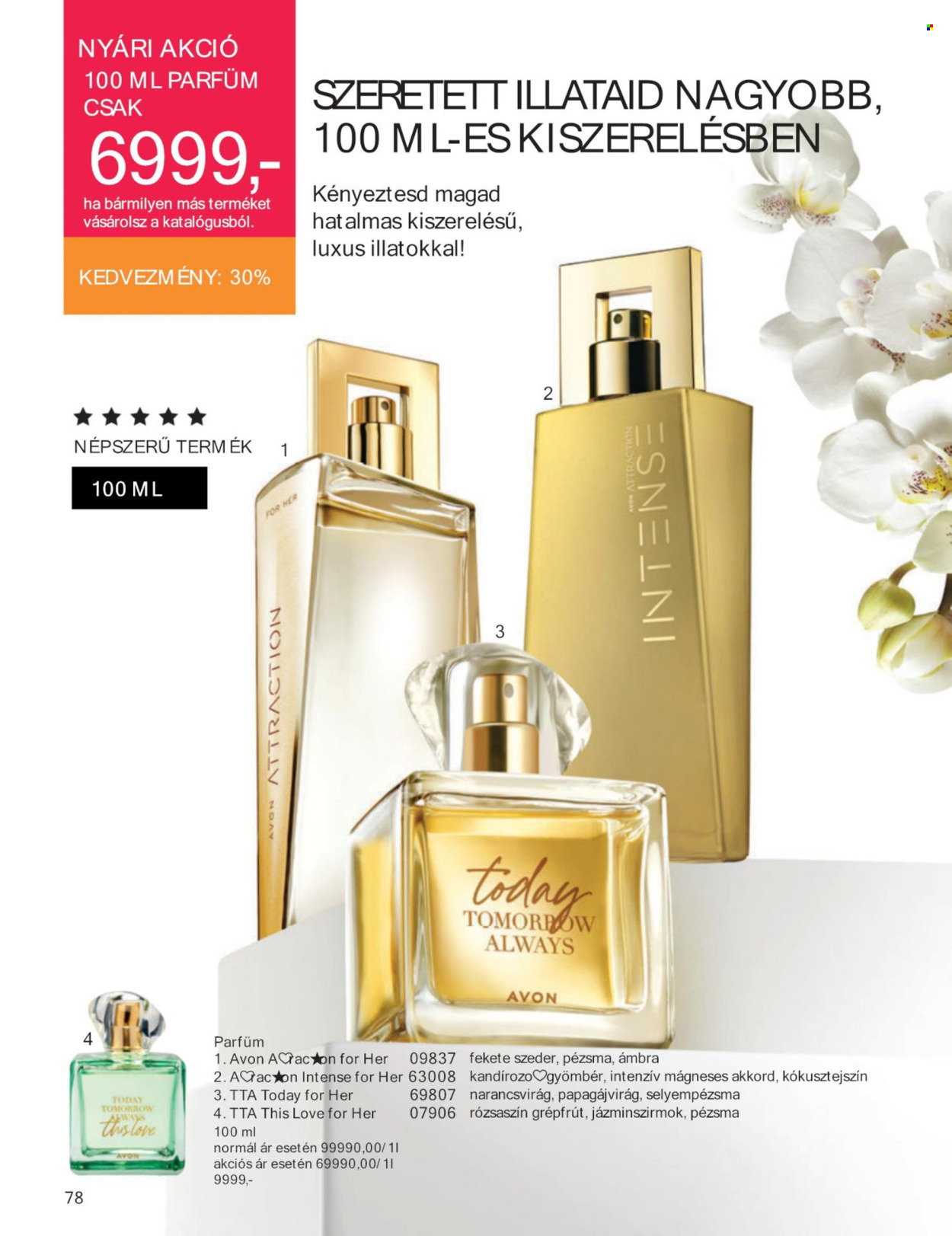Avon akciós újságok - 2024.07.01 - 2024.07.31. Oldal 78