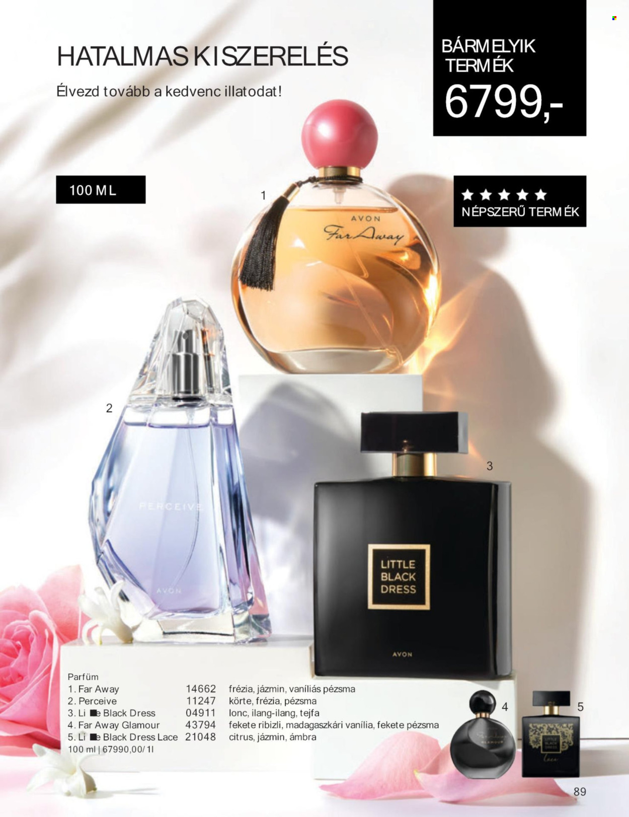 Avon akciós újságok - 2024.07.01 - 2024.07.31. Oldal 89
