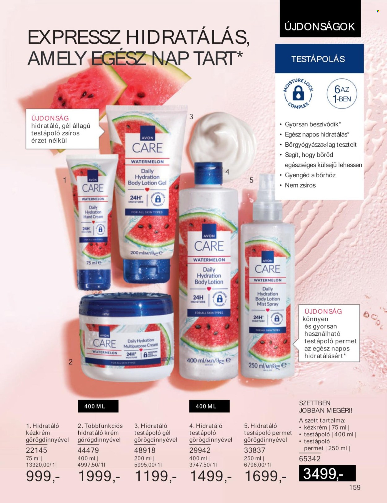 Avon akciós újságok - 2024.07.01 - 2024.07.31. Oldal 159