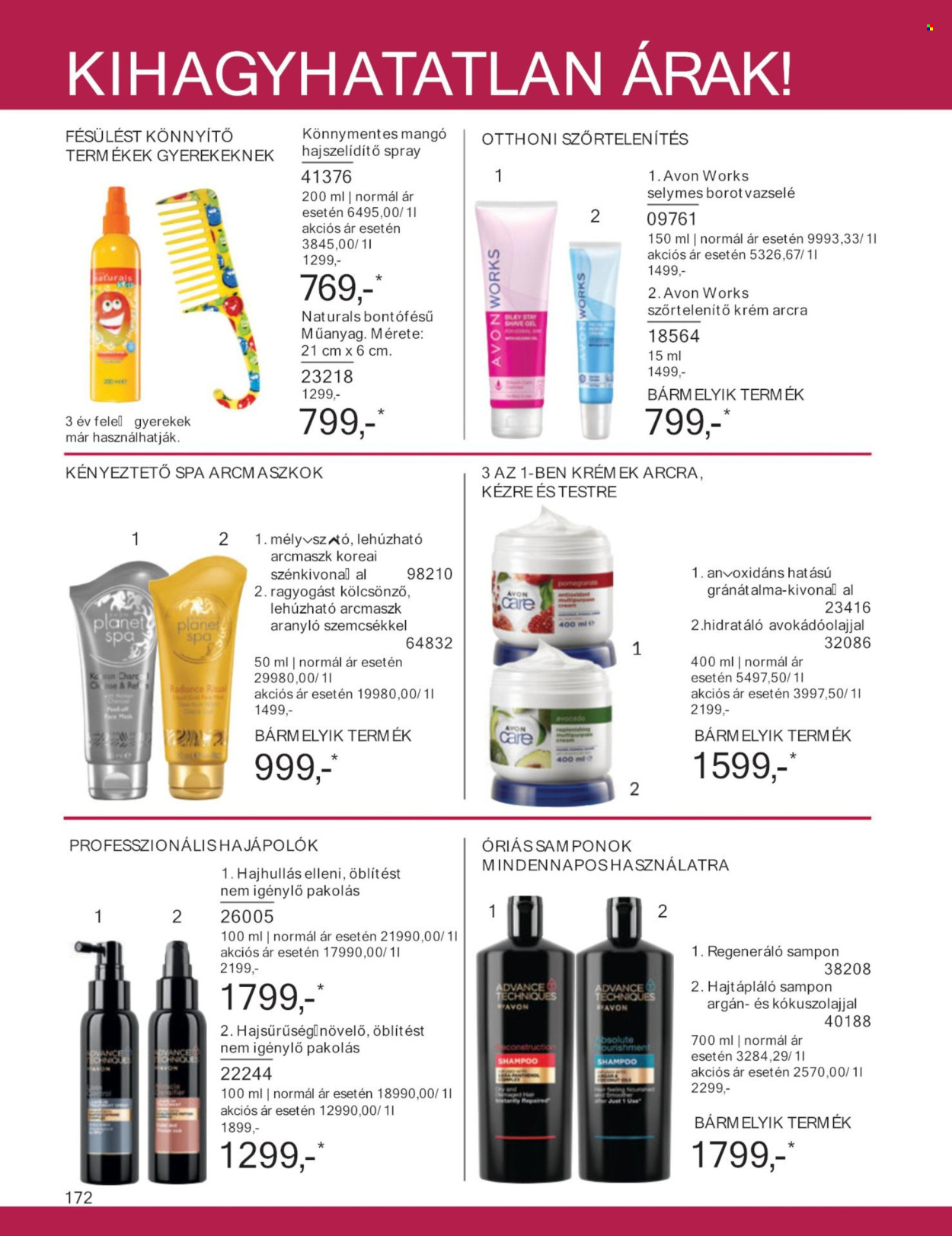 Avon akciós újságok - 2024.07.01 - 2024.07.31. Oldal 172
