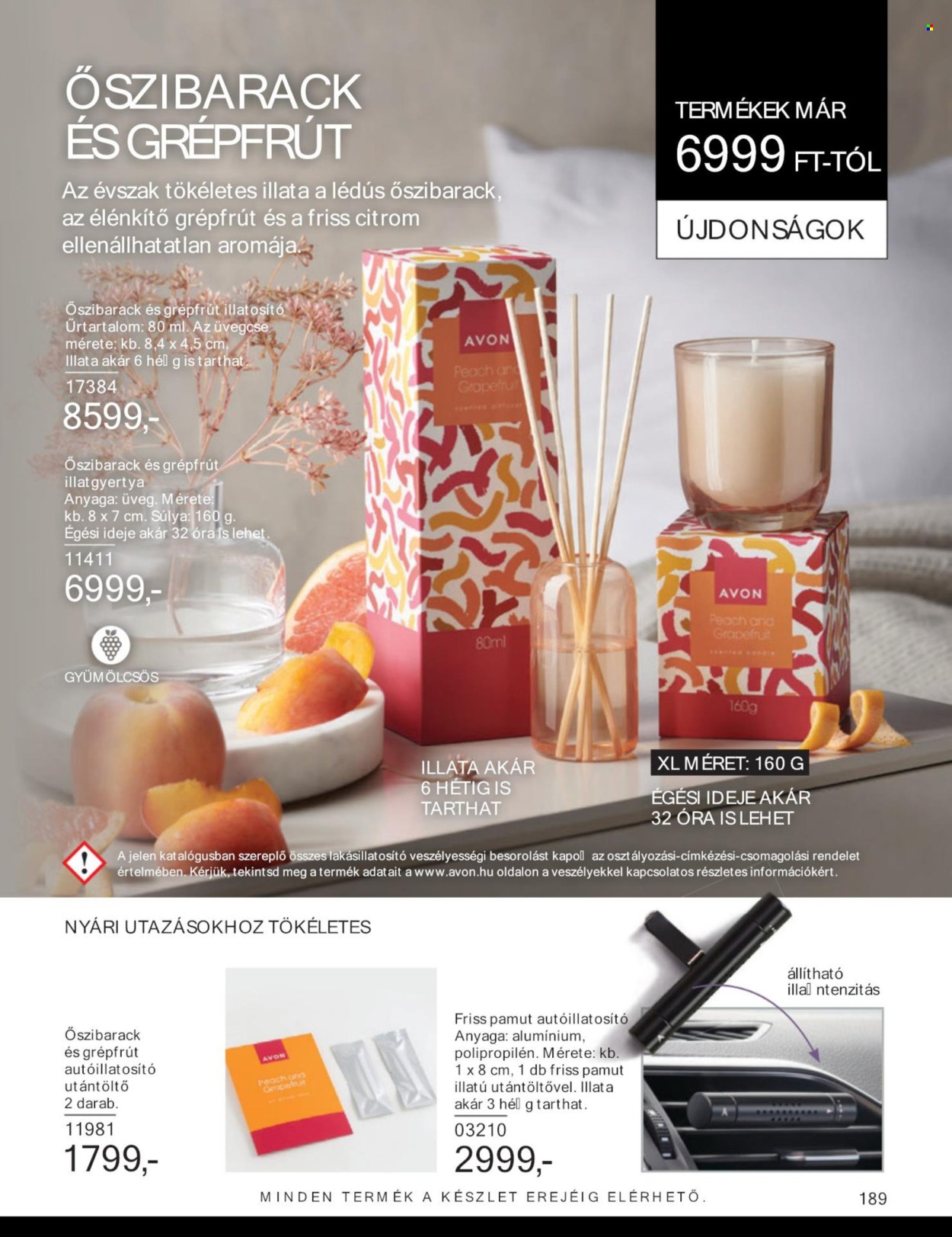 Avon akciós újságok - 2024.07.01 - 2024.07.31. Oldal 189