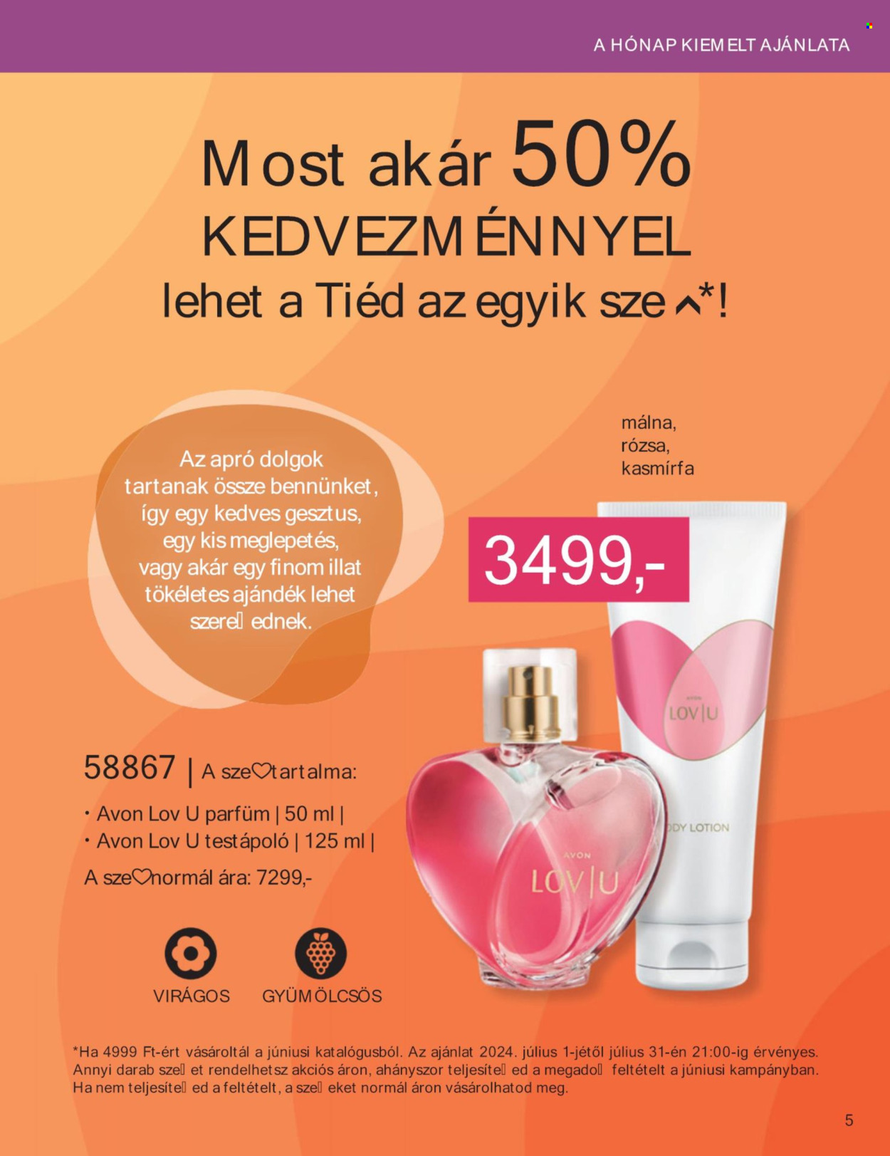 Avon akciós újságok - 2024.07.01 - 2024.07.31. Oldal 3