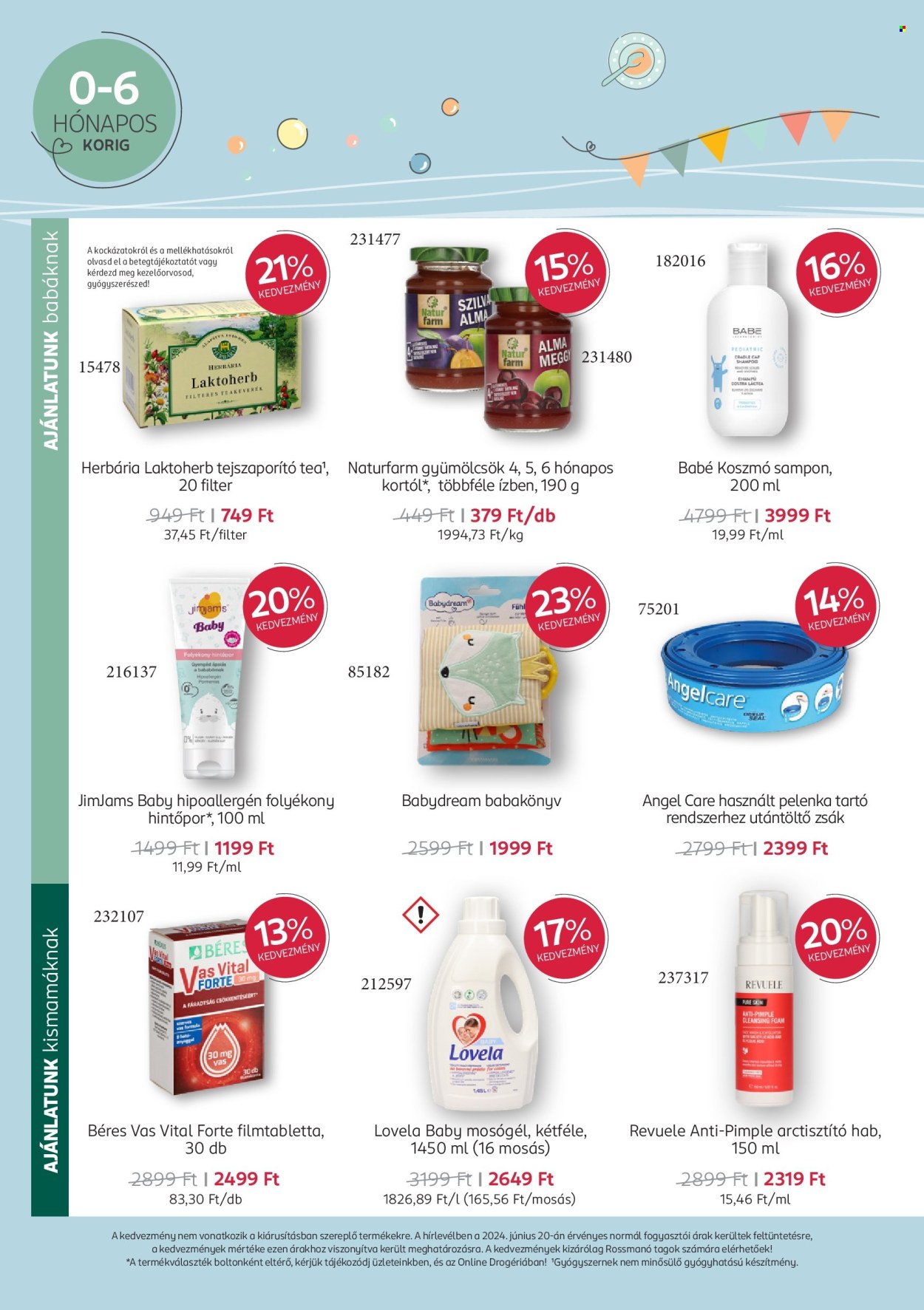Rossmann akciós újságok - 2024.07.08 - 2024.08.04. Oldal 6