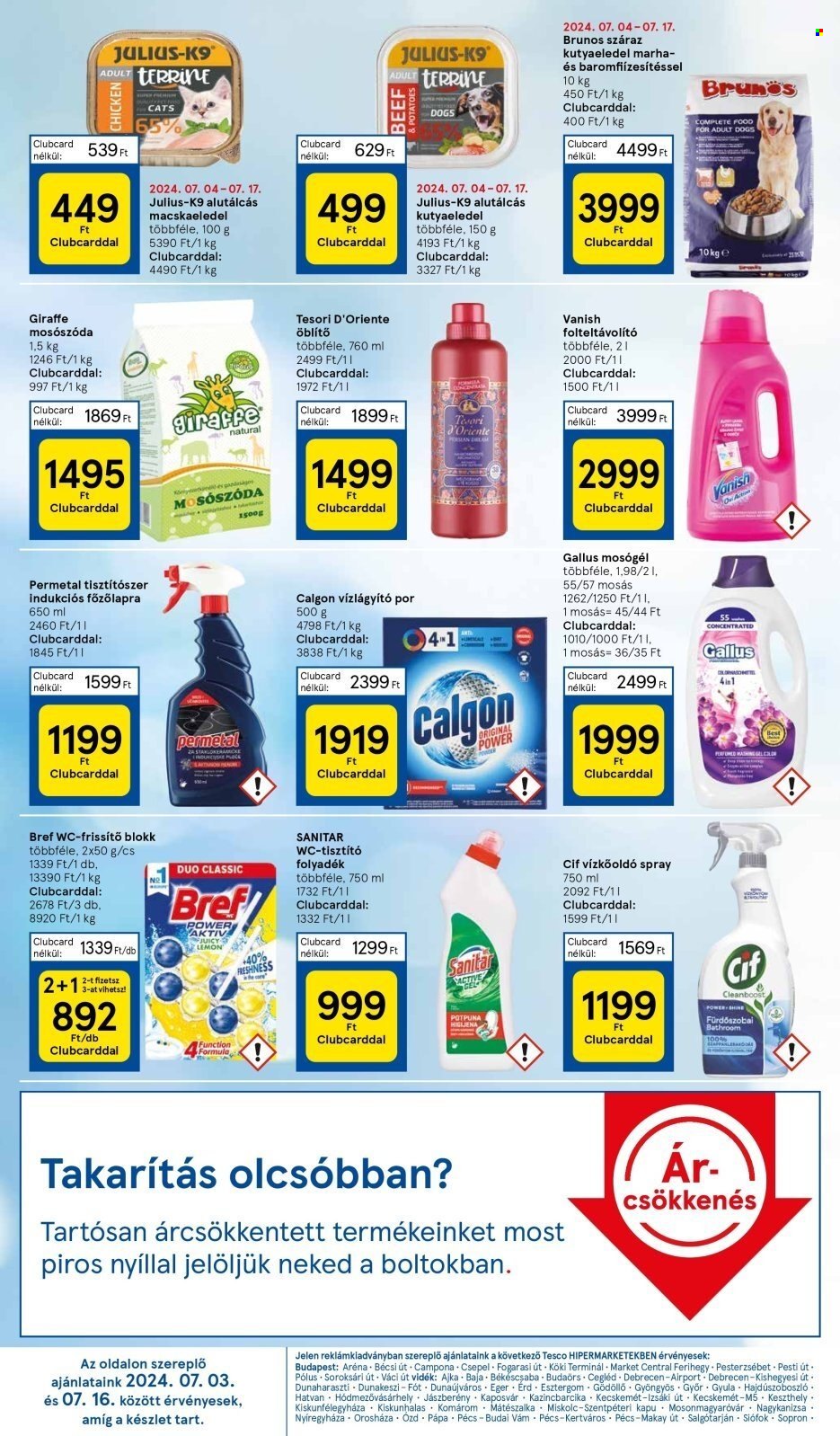 TESCO akciós újságok - 2024.07.11 - 2024.07.17. Oldal 32