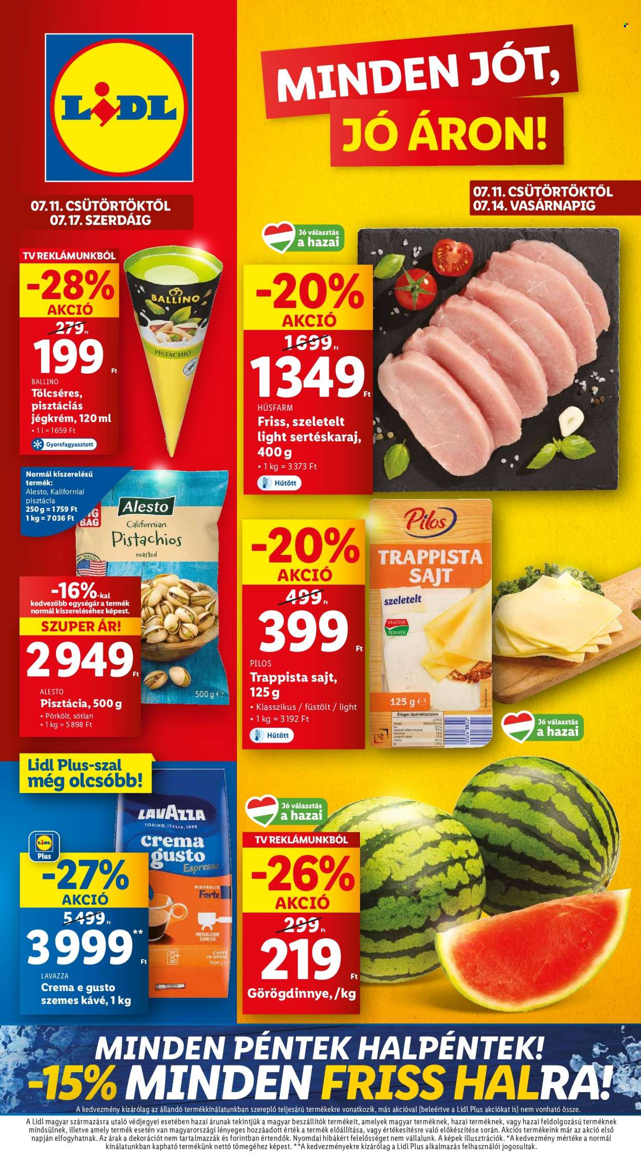 Lidl akciós újságok - 2024.07.11 - 2024.07.17. Oldal 1