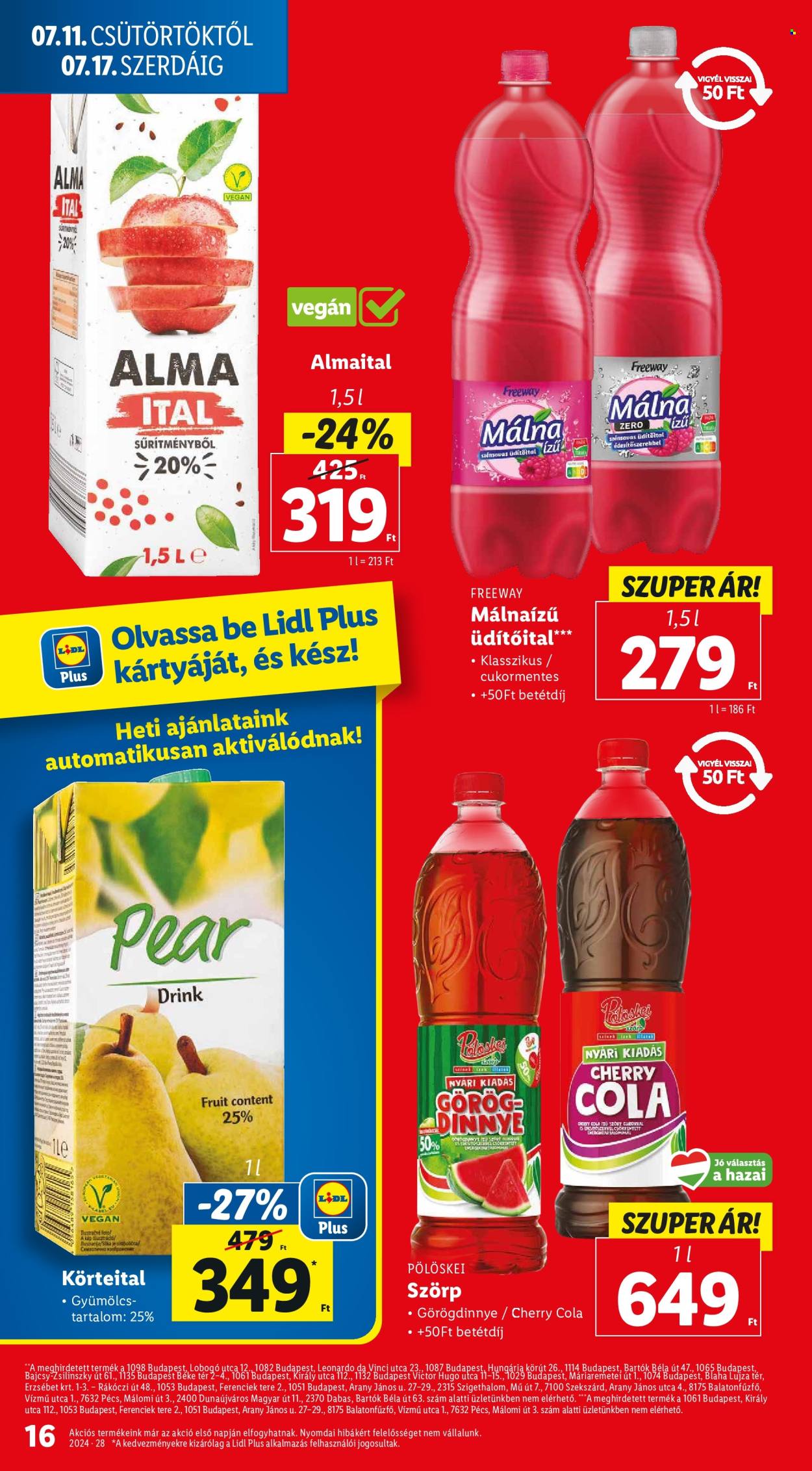 Lidl akciós újságok - 2024.07.11 - 2024.07.17. Oldal 16