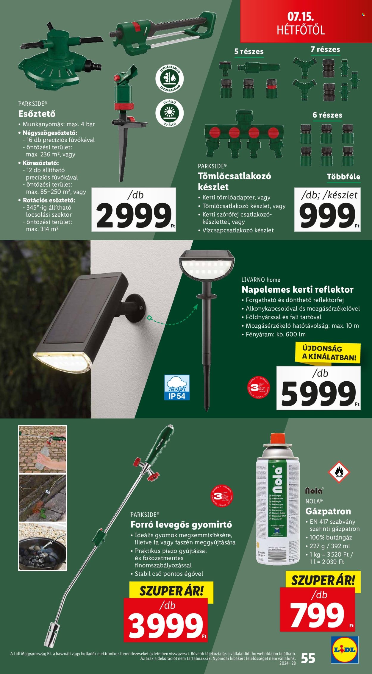 Lidl akciós újságok - 2024.07.11 - 2024.07.17. Oldal 55