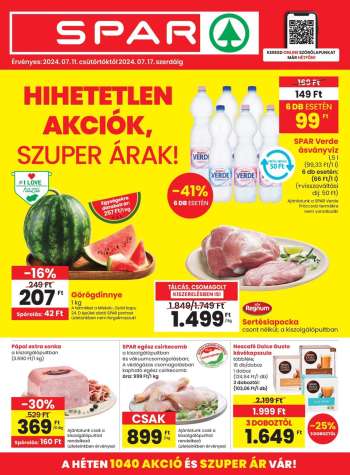 Újság SPAR - 2024.07.11 - 2024.07.17.