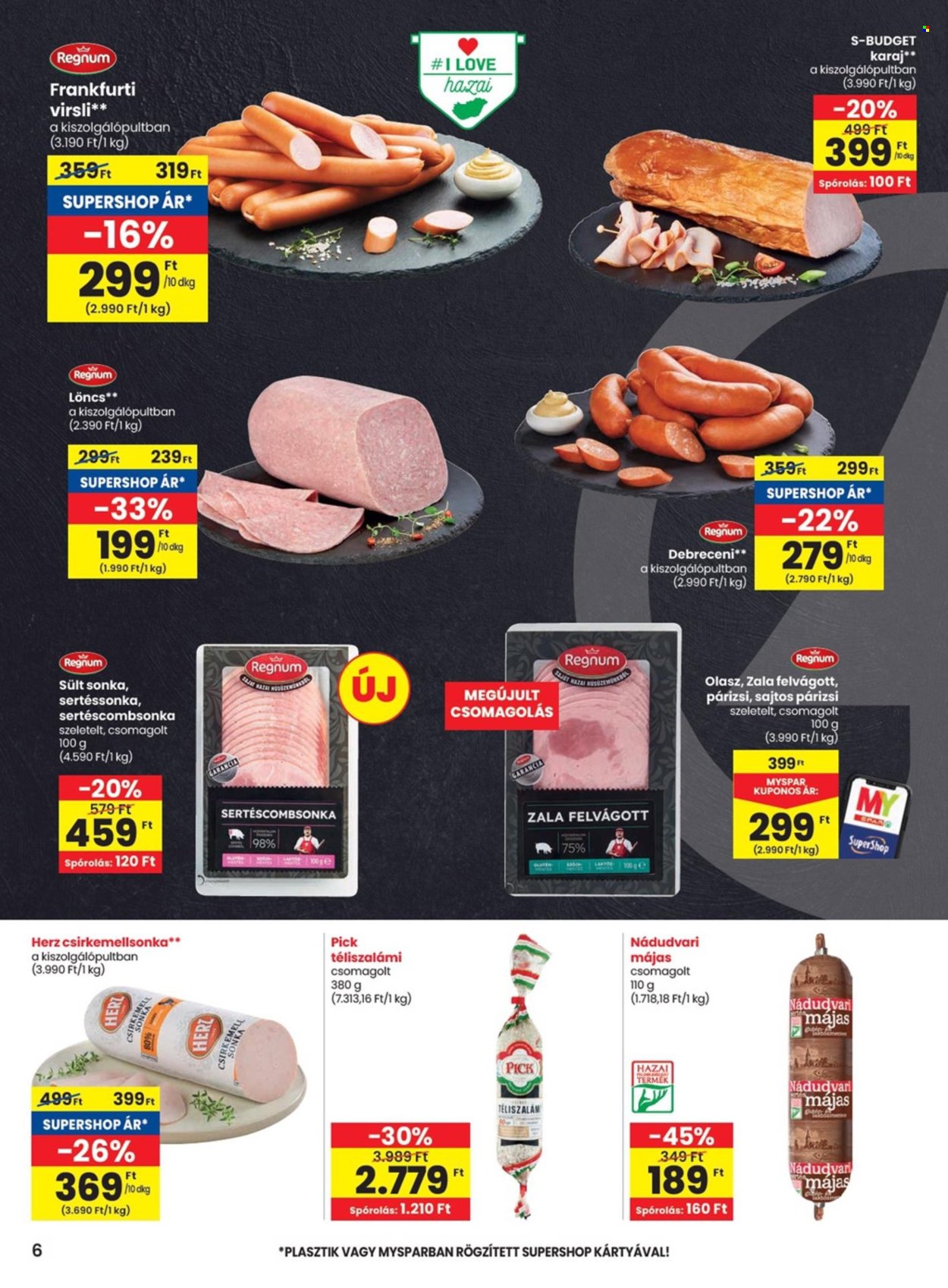 SPAR akciós újságok - 2024.07.11 - 2024.07.17. Oldal 6