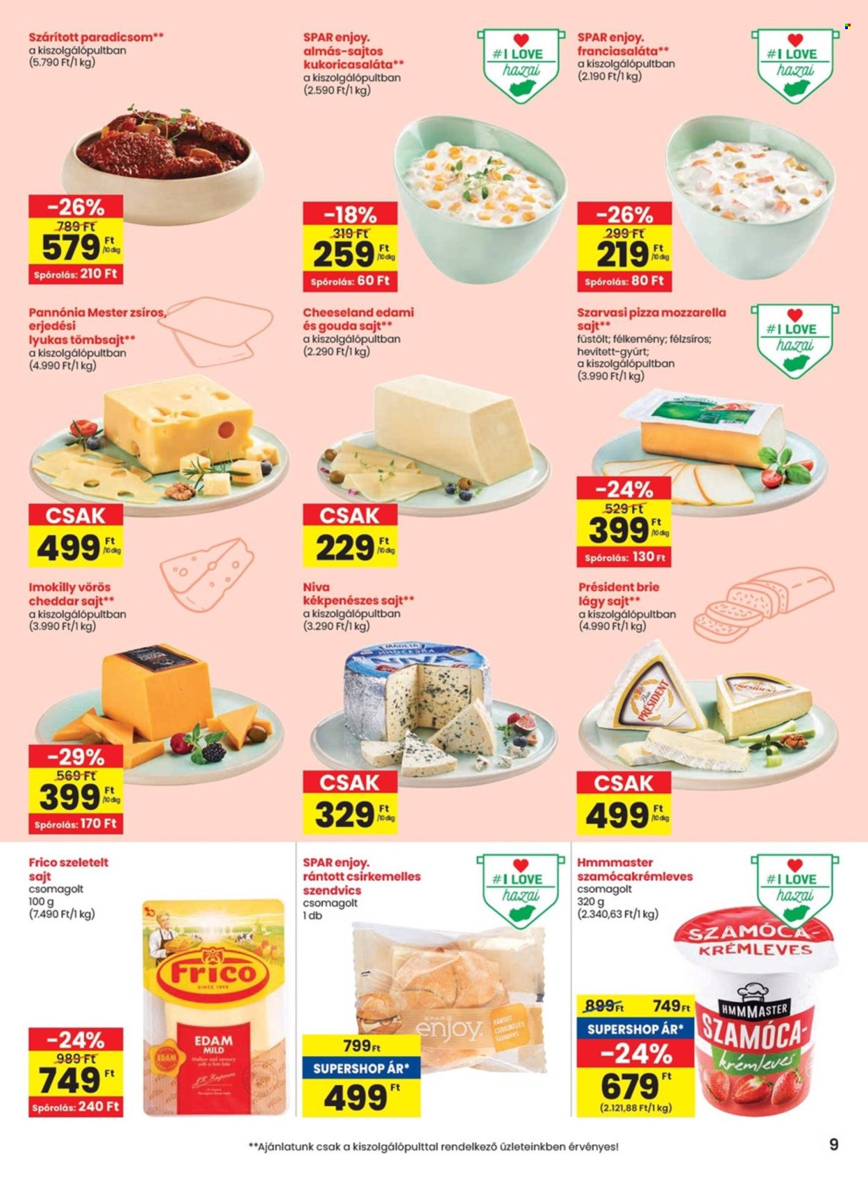 SPAR akciós újságok - 2024.07.11 - 2024.07.17. Oldal 9