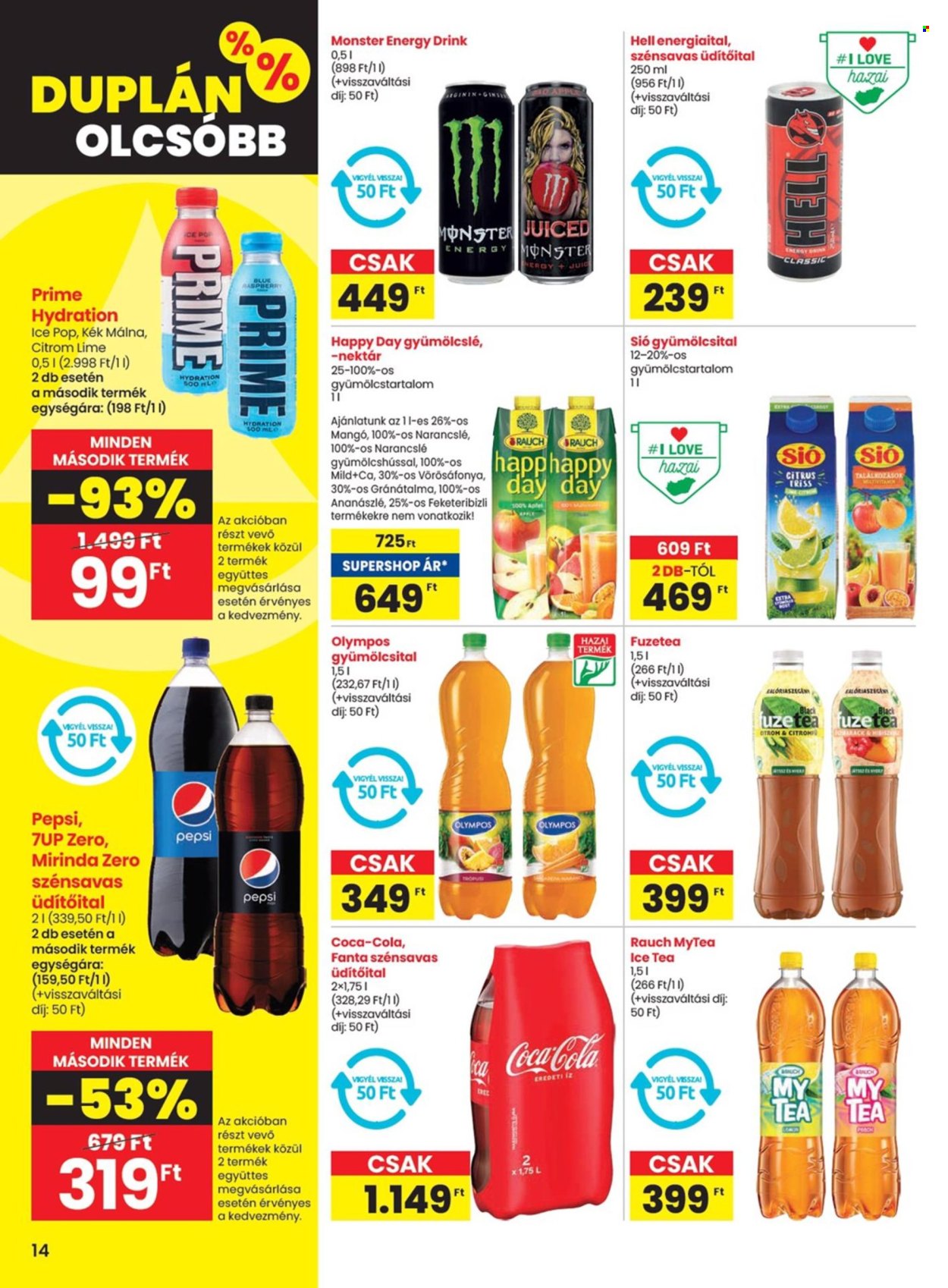 SPAR akciós újságok - 2024.07.11 - 2024.07.17. Oldal 14