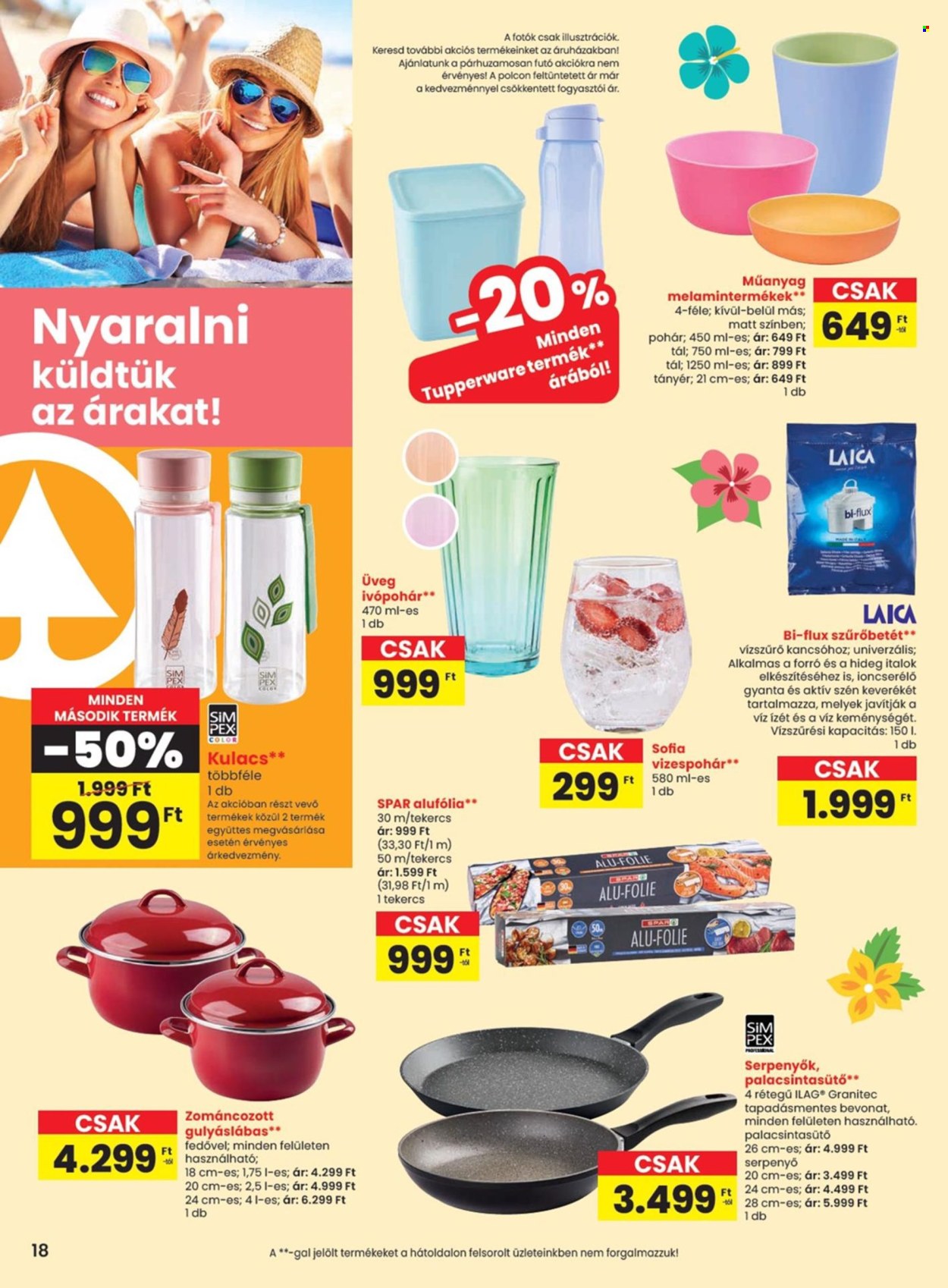SPAR akciós újságok - 2024.07.11 - 2024.07.17. Oldal 18