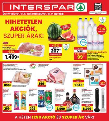 Újság INTERSPAR - 2024.07.11 - 2024.07.17.