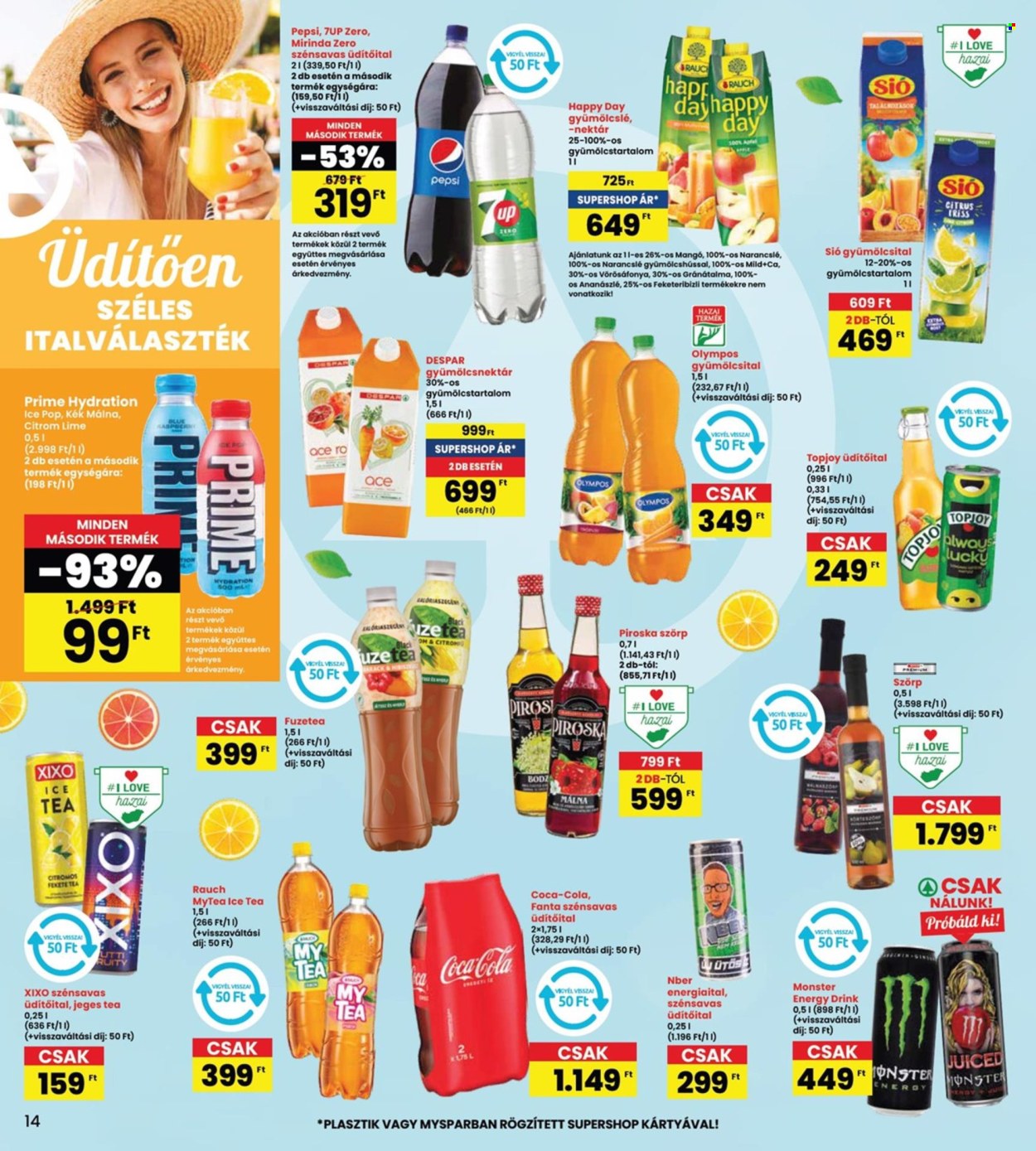 INTERSPAR akciós újságok - 2024.07.11 - 2024.07.17. Oldal 14