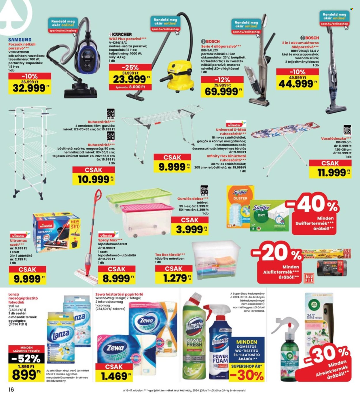 INTERSPAR akciós újságok - 2024.07.11 - 2024.07.17. Oldal 16