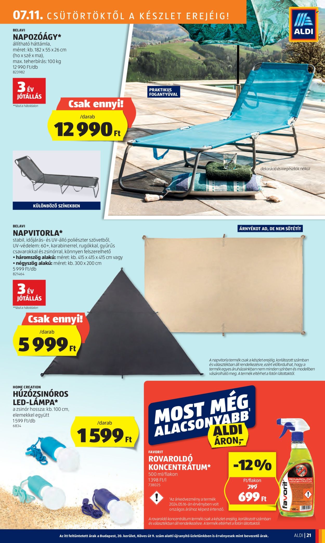 Aldi akciós újságok - 2024.07.11 - 2024.07.17. Oldal 23