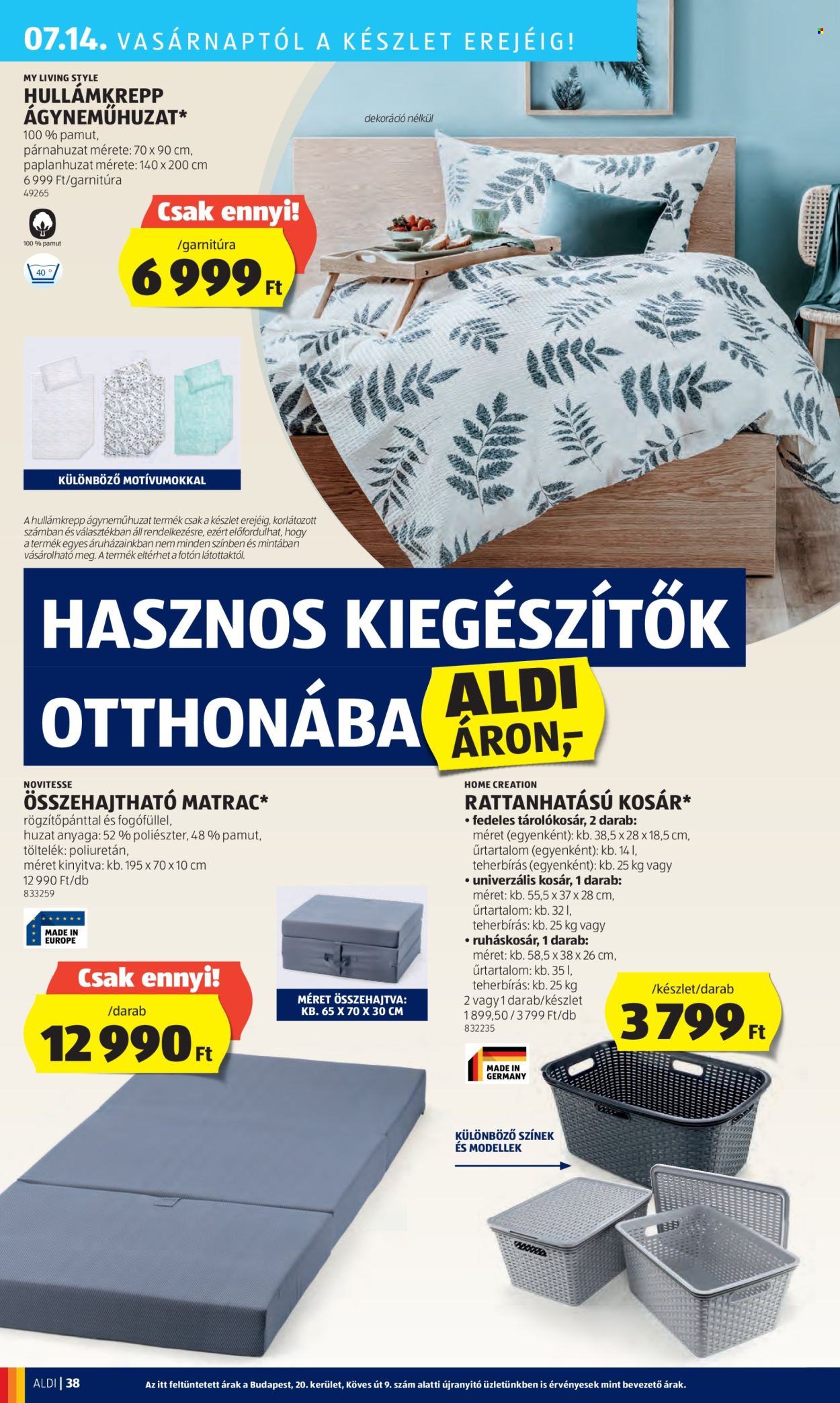 Aldi akciós újságok - 2024.07.11 - 2024.07.17. Oldal 42