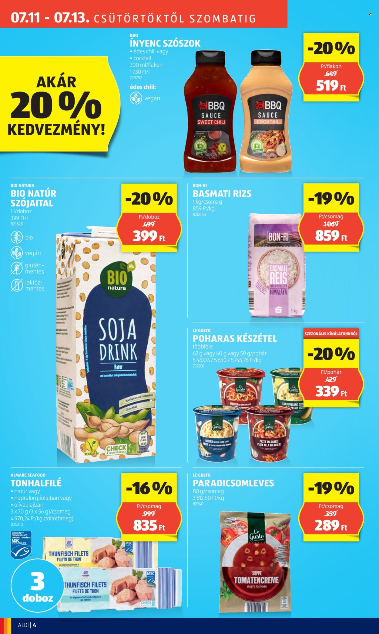Aldi akciós újságok. Oldal 4