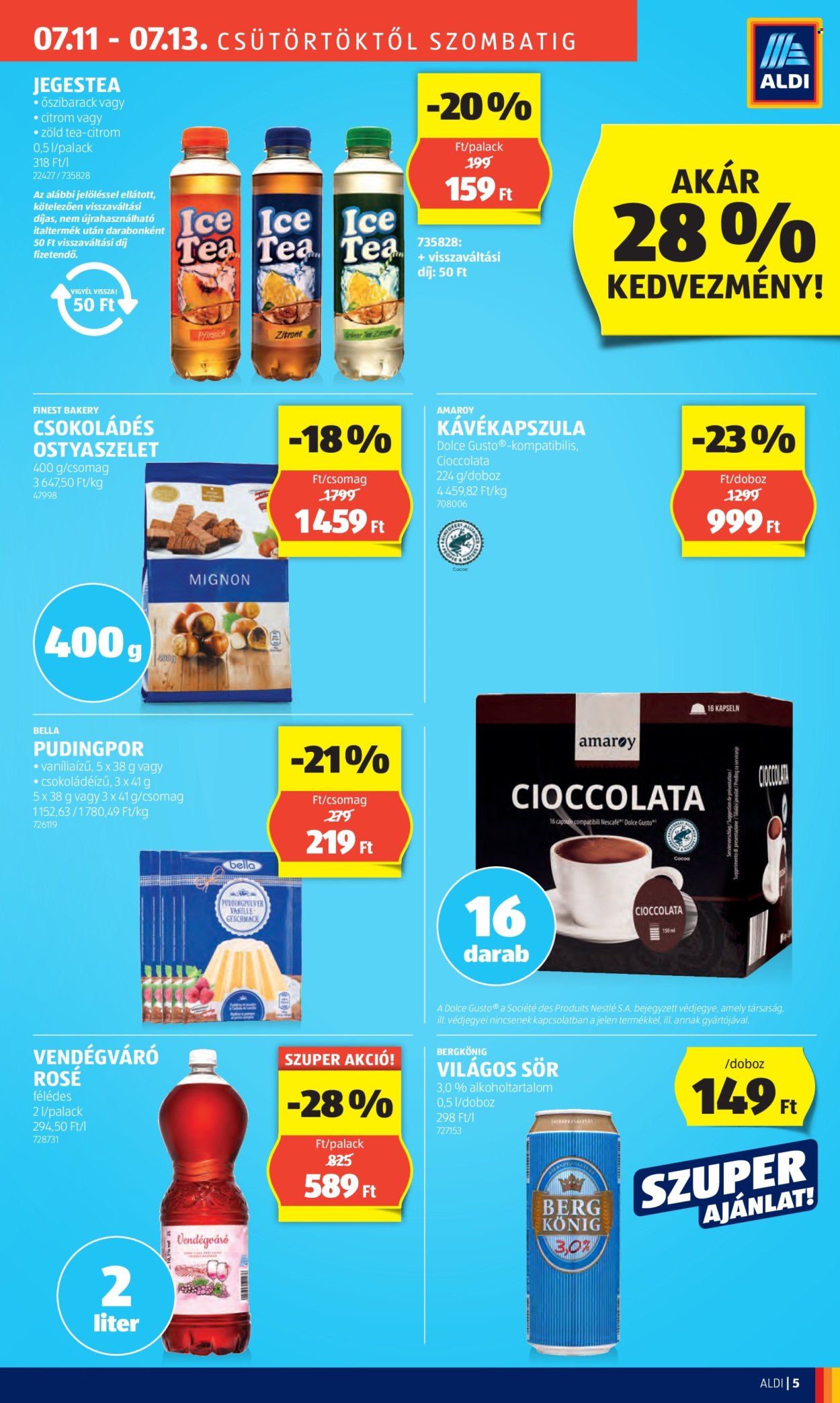 Aldi akciós újságok. Oldal 5
