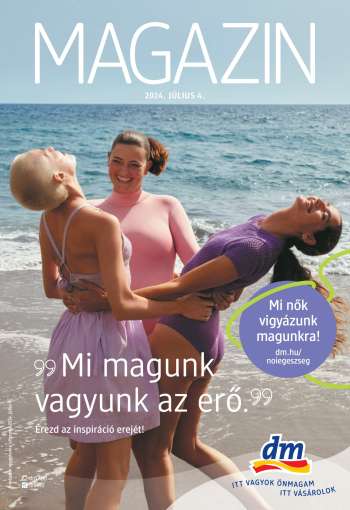 Újság dm drogerie markt.