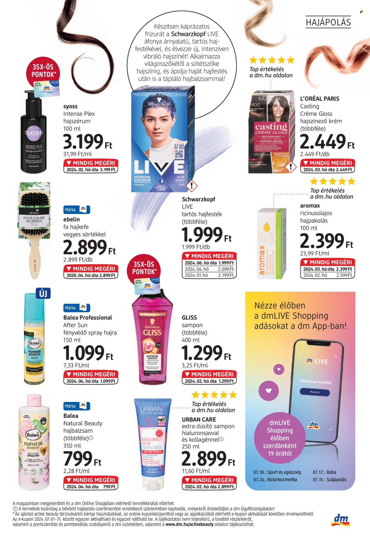 dm drogerie markt akciós újságok. Oldal 7