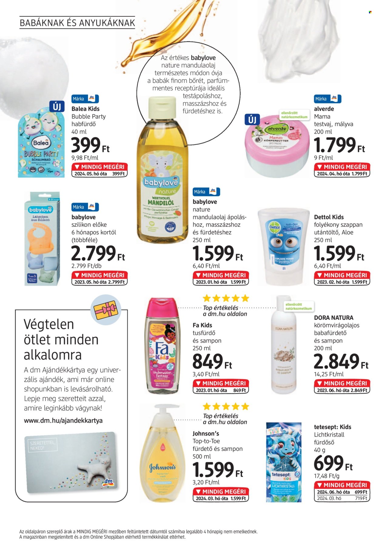 dm drogerie markt akciós újságok. Oldal 18