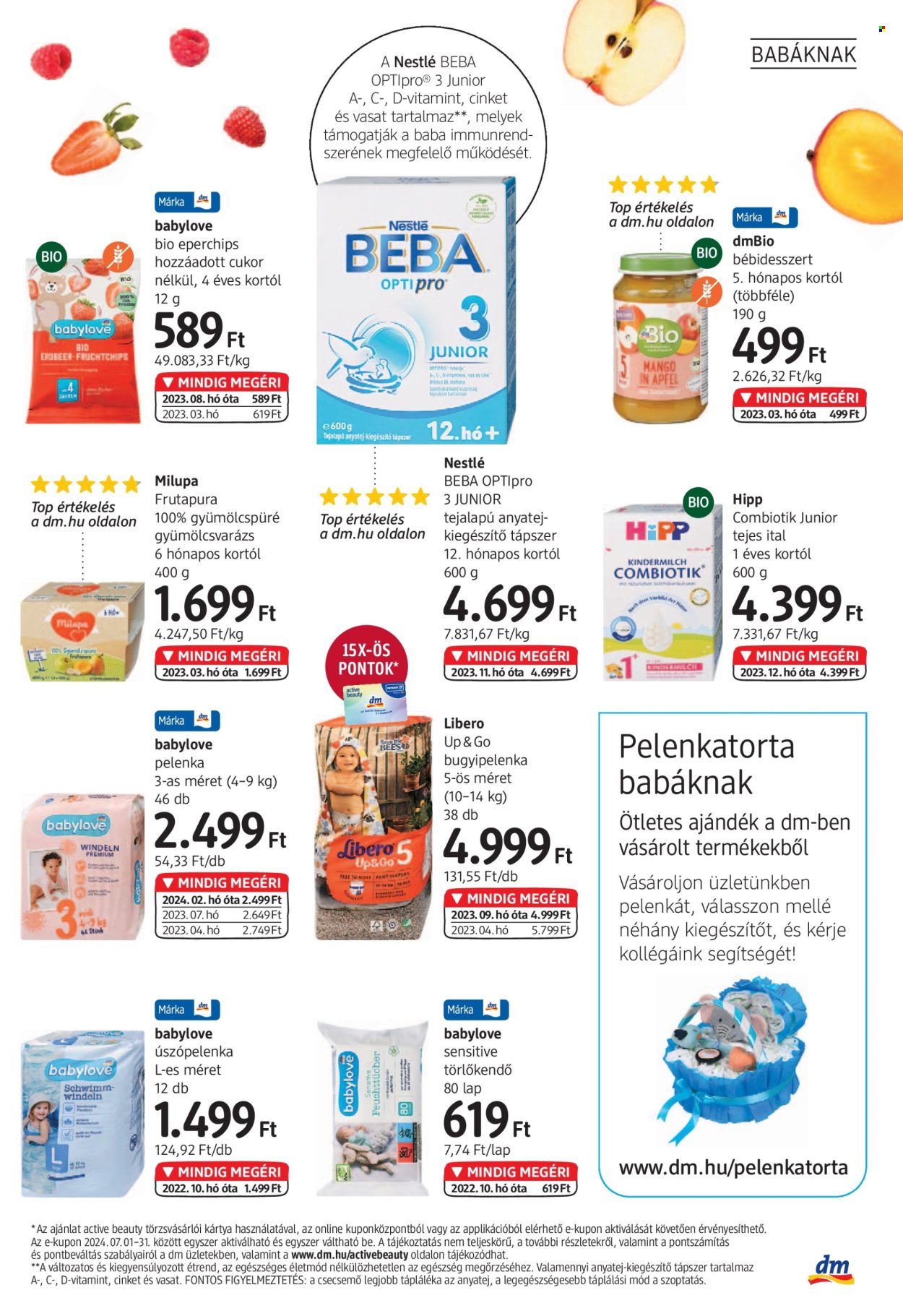 dm drogerie markt akciós újságok. Oldal 19