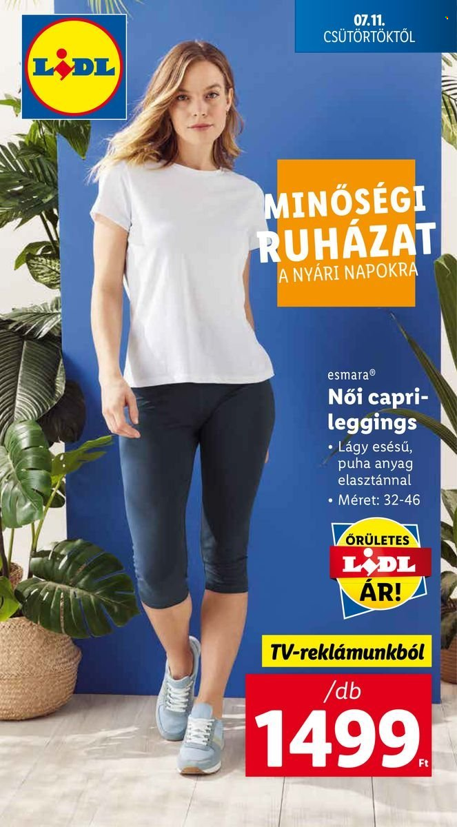 Lidl akciós újságok. Oldal 1