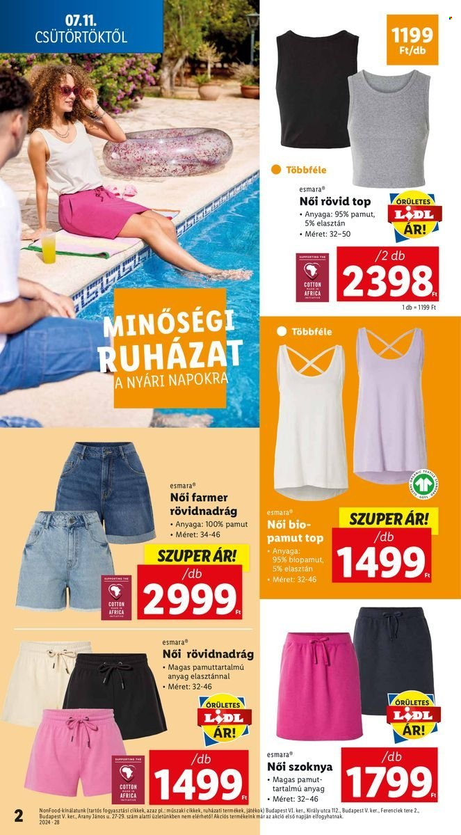 Lidl akciós újságok. Oldal 2