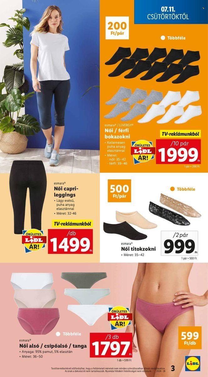 Lidl akciós újságok. Oldal 3