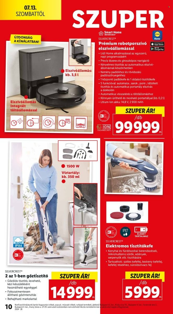 Lidl akciós újságok. Oldal 10