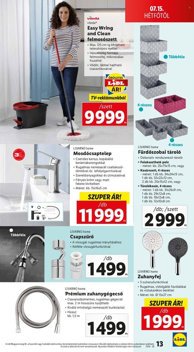 Lidl akciós újságok. Oldal 13