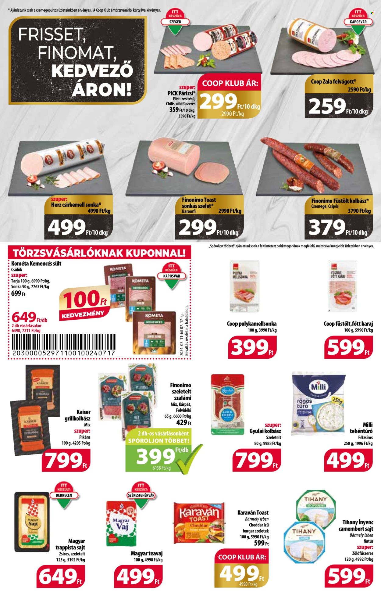 Coop akciós újságok - 2024.07.11 - 2024.07.17. Oldal 2